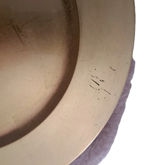 BOWRING tradition gold charger plates lacquered 13" round wedding holiday 12 - Picture 8 of 15